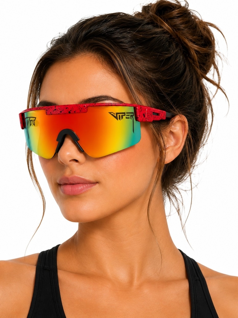 Pit Viper Mirrored Shield Sunglasses